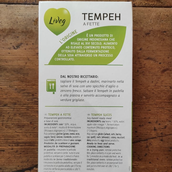 photo of Liveg Tempeh a fette shared by @luciestorrs on  19 Jun 2021 - review