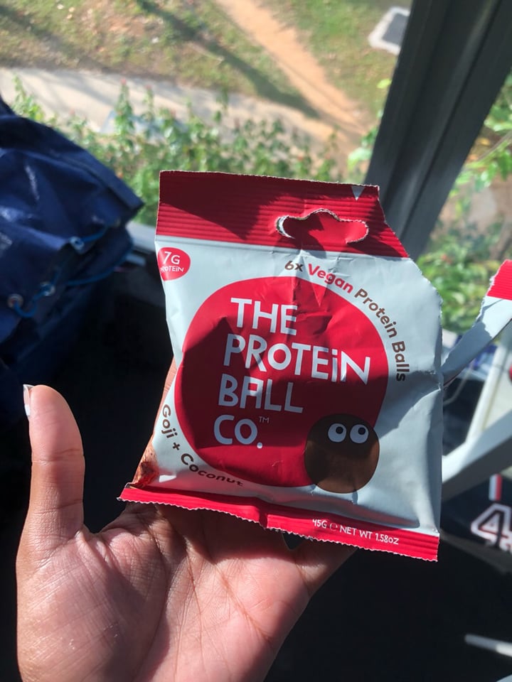 photo of The Protein Ball Co. Goji and Coconut Protein Ball shared by @alyrauff on  06 Feb 2019 - review