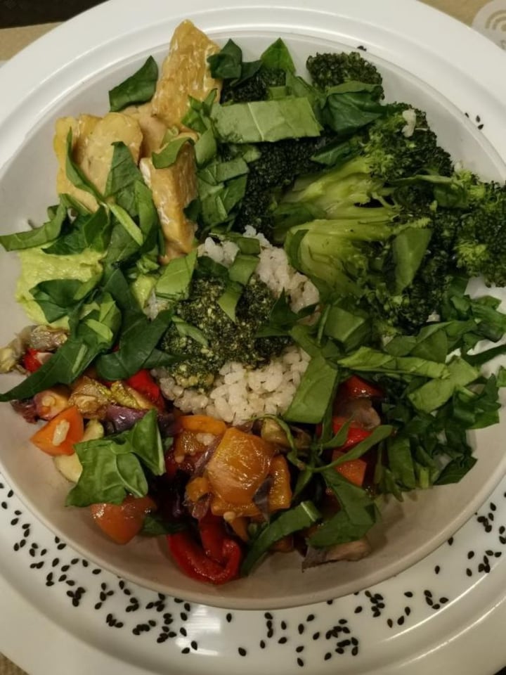 photo of Healthy be good Plato Combinado De Croquetas Y Vegetales Rawvegan shared by @mifitnesscoach on  31 Dec 2019 - review