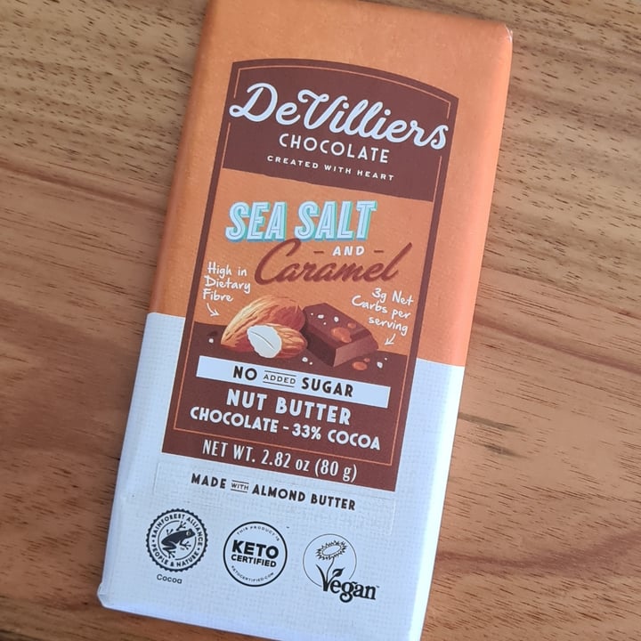 photo of De Villiers Chocolate Sea salt and caramel shared by @bidz on  21 Sep 2021 - review
