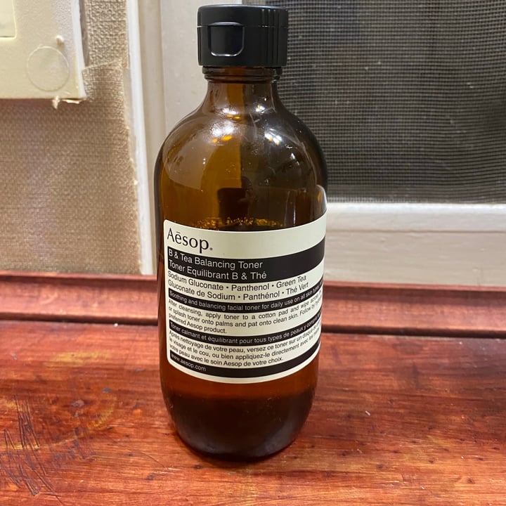 photo of Aēsop B & tea balancing toner shared by @paolar8 on  29 Sep 2021 - review