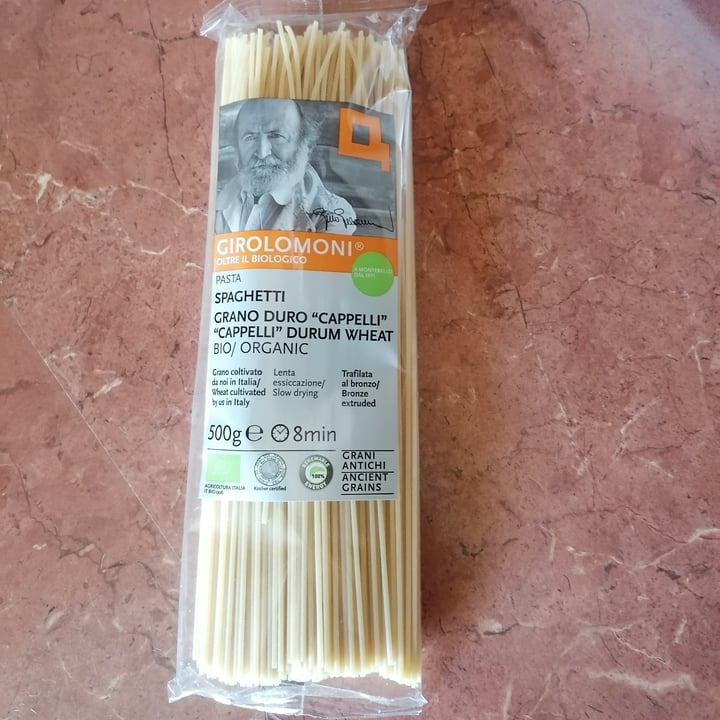photo of Girolomoni Spaghetti Grano Duro Cappelli shared by @raffaella82 on  16 Apr 2021 - review