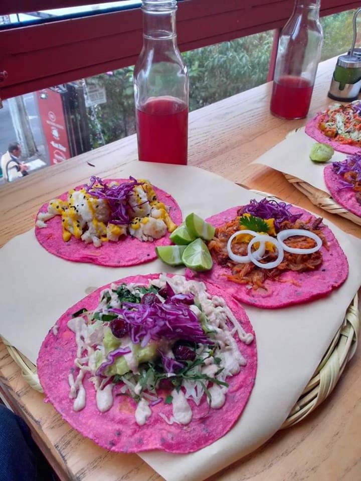 photo of La Pitahaya Vegana Taco de pastor, coliflor y crudivegano shared by @susanacruz on  22 Jan 2020 - review