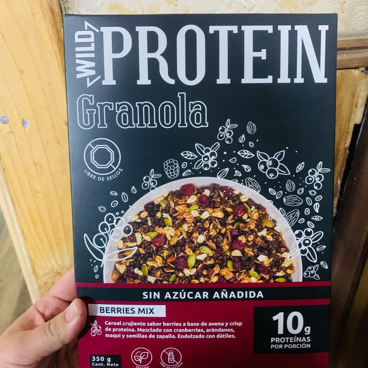 photo of Wild Foods Wild Protein Granola Berries Mix shared by @ninaninonine on  23 Jun 2022 - review
