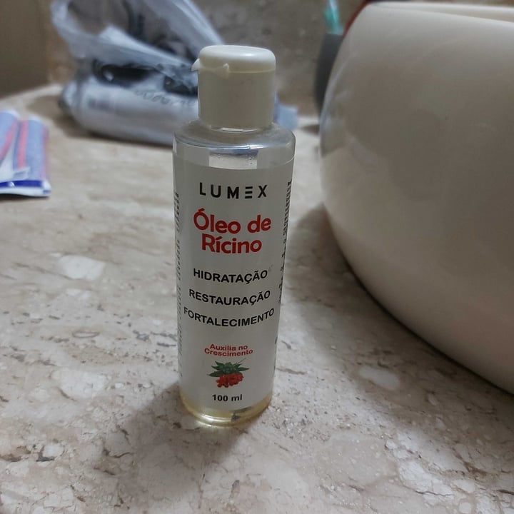 photo of lumex Óleo de Rícino shared by @edlaherculano on  14 May 2022 - review