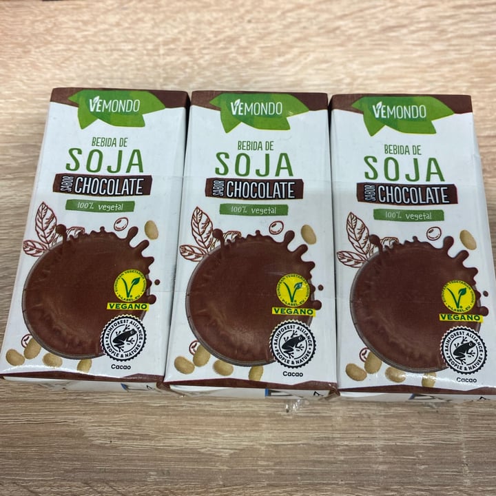 photo of Vemondo Bebida de soja con chocolate shared by @pilitejedor on  24 Jun 2022 - review