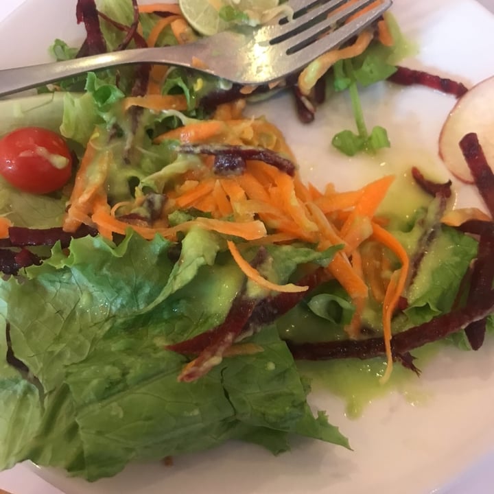 review photo of Los Vegetarianos Ensalada Verde shared by @amandatovalin on 08 Dec 2019 - review