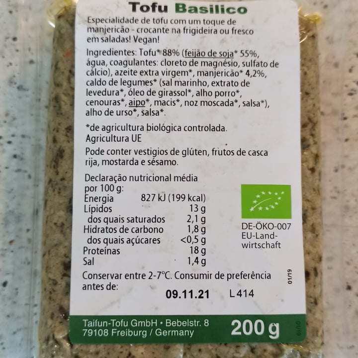review photo of Taifun Tofu al basilico shared by @fernandaheck on 06 Nov 2021 - review