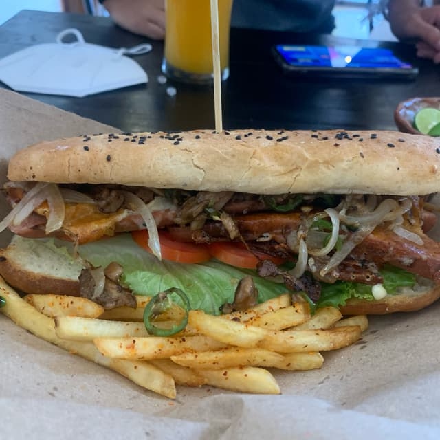 Photo of the dish “el valiente”