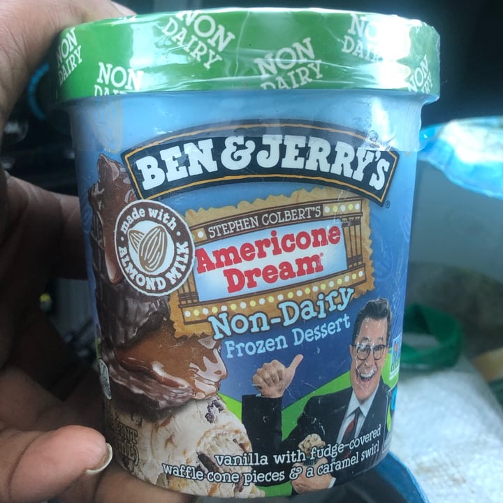 photo of Ben & Jerry's Americone Dream shared by @vegan62013 on  21 Jun 2022 - review