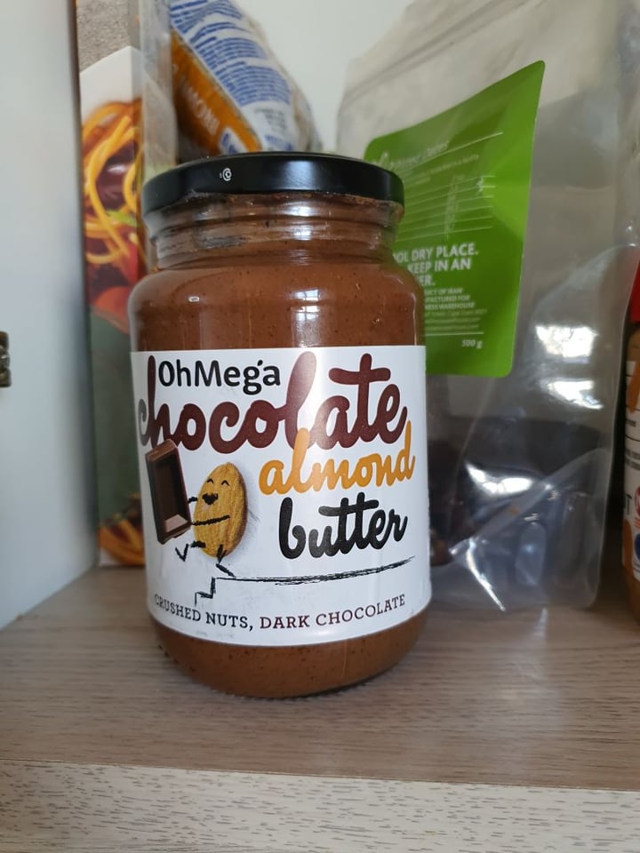 photo of OhMega Chocolate almond butter shared by @jesscaga on  17 Mar 2020 - review