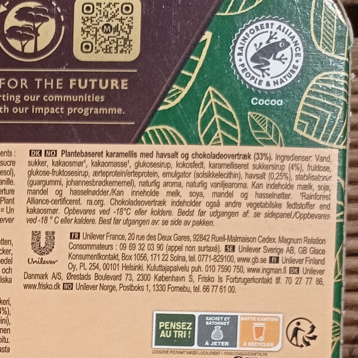 review photo of Magnum Dairy Free Sea Salt Caramel shared by @koyott on 24 Dec 2021 - review