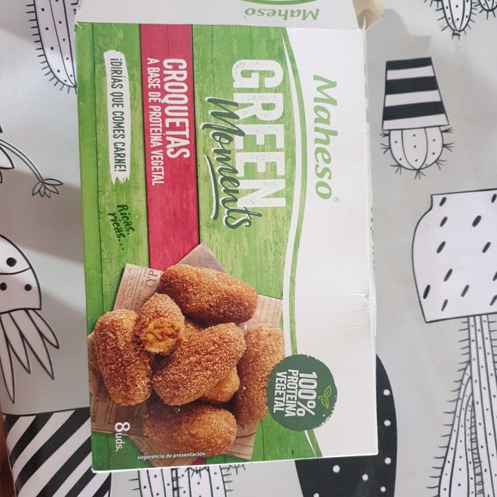 photo of Maheso Croquetas a base de proteína vegetal shared by @olgaaa on  30 Jun 2021 - review