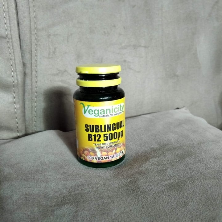 photo of Veganicity Vitamin B12 500µg - Sublingual Methylcobalamin shared by @lilareva on  22 Dec 2020 - review