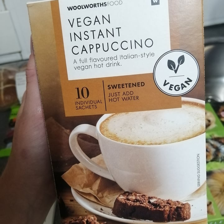 photo of Woolworths Vegan Cappuccino shared by @swanepoelc on  11 Jan 2021 - review