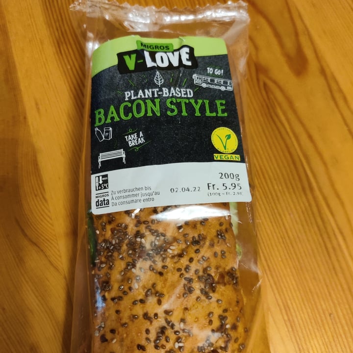 photo of Migros V-Love Bacon style shared by @floriana on  05 May 2022 - review