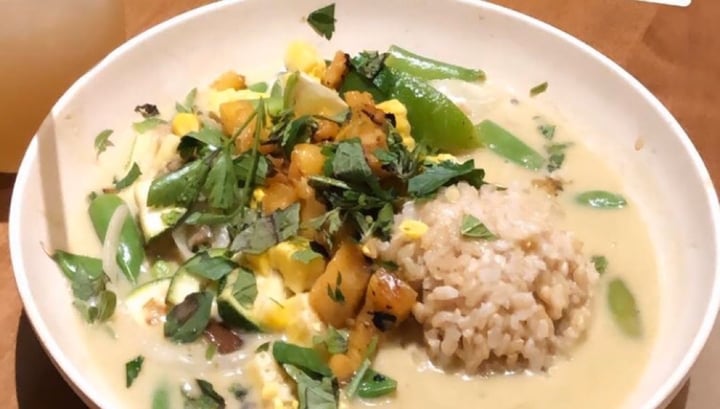 photo of Flower Child Spicy Coconut Curry shared by @seafog14 on  17 Oct 2019 - review