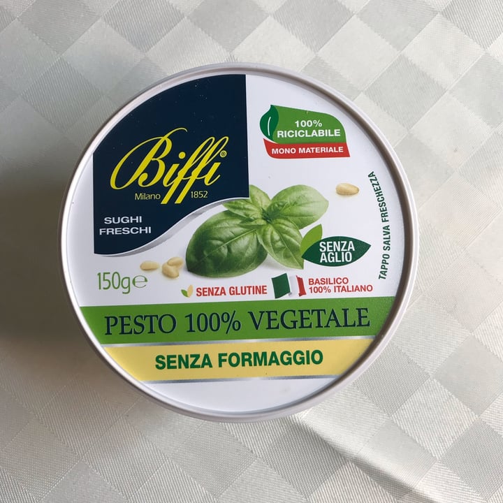 photo of Biffi Pesto 100% Vegetale Senza Formaggio shared by @valemontagna on  11 Apr 2022 - review