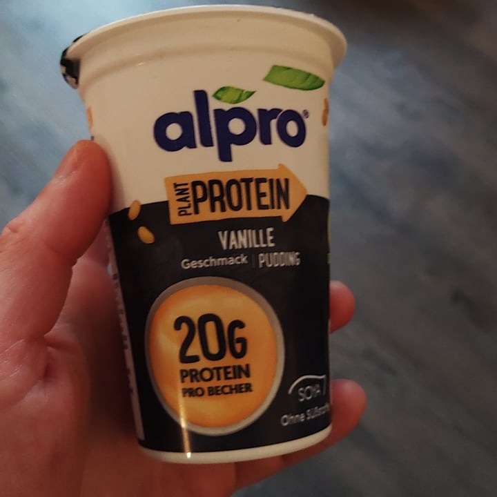 photo of Alpro Protein vanilla pudding shared by @saechsine on  12 May 2022 - review