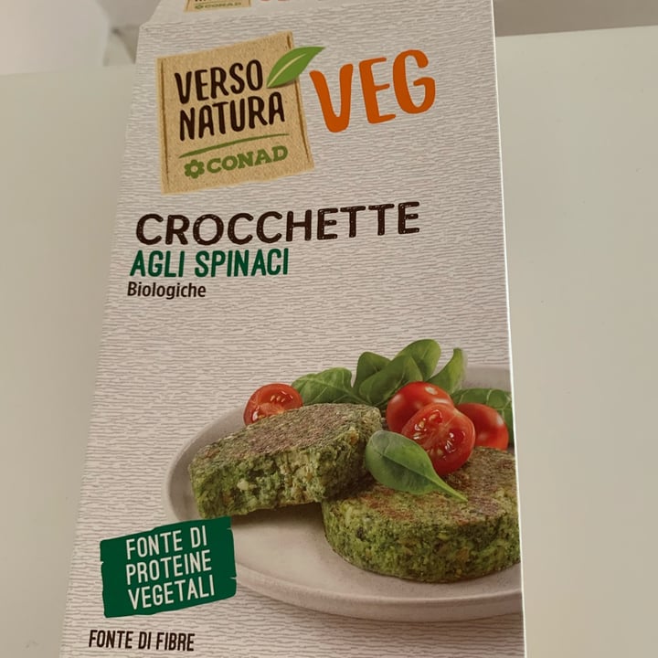 photo of Verso Natura Conad Veg Crocchette agli Spinaci shared by @francescachieppa18 on  01 Oct 2021 - review
