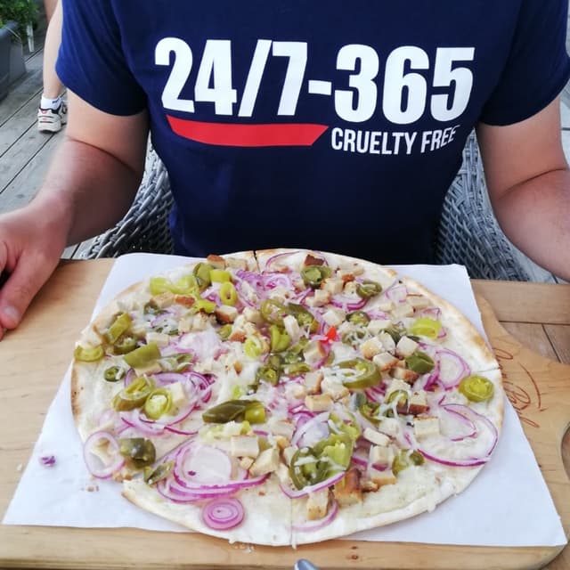 Photo of the dish “Flammkuchen Der Scharfe”