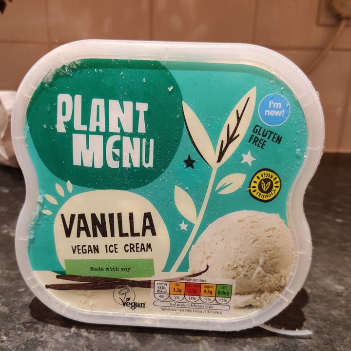 photo of Plant Menu Aldi Plant Menu Vanilla Ice Cream shared by @nenehjbee on  23 Mar 2021 - review