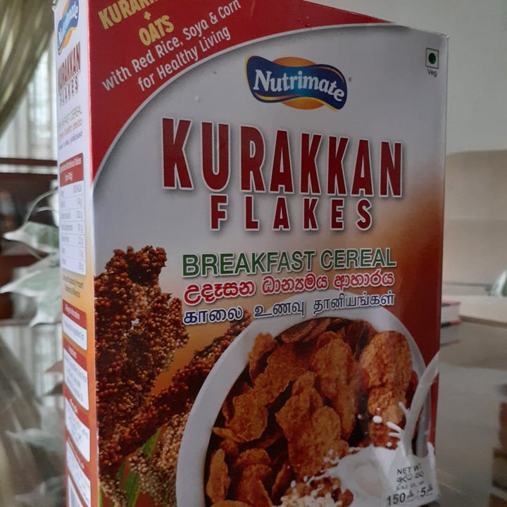 photo of Nutrimate Nutrimate Cereal Kurakkan Flakes shared by @eleobaozi on  27 Oct 2022 - review