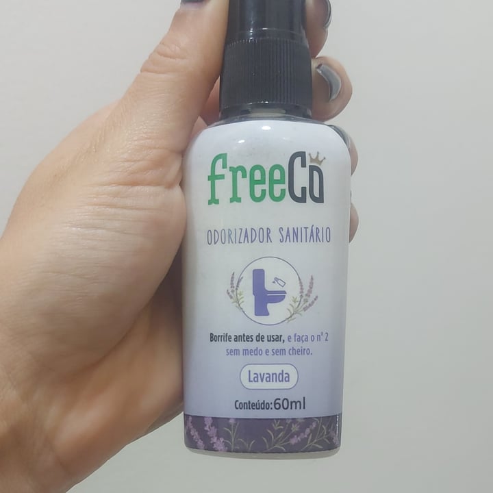 review photo of FreeCo Odorizador sanitário - lavanda shared by @larissadallorto on 09 May 2022 - review