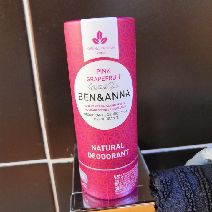photo of Ben & Anna Deodorante Pink Grapefruit shared by @grepap on  23 Jun 2022 - review