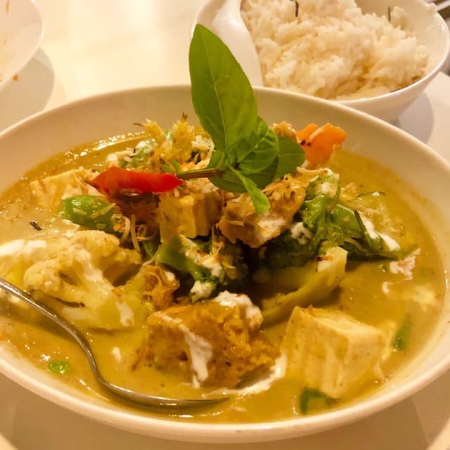 Foto del plato “Green Curry”
