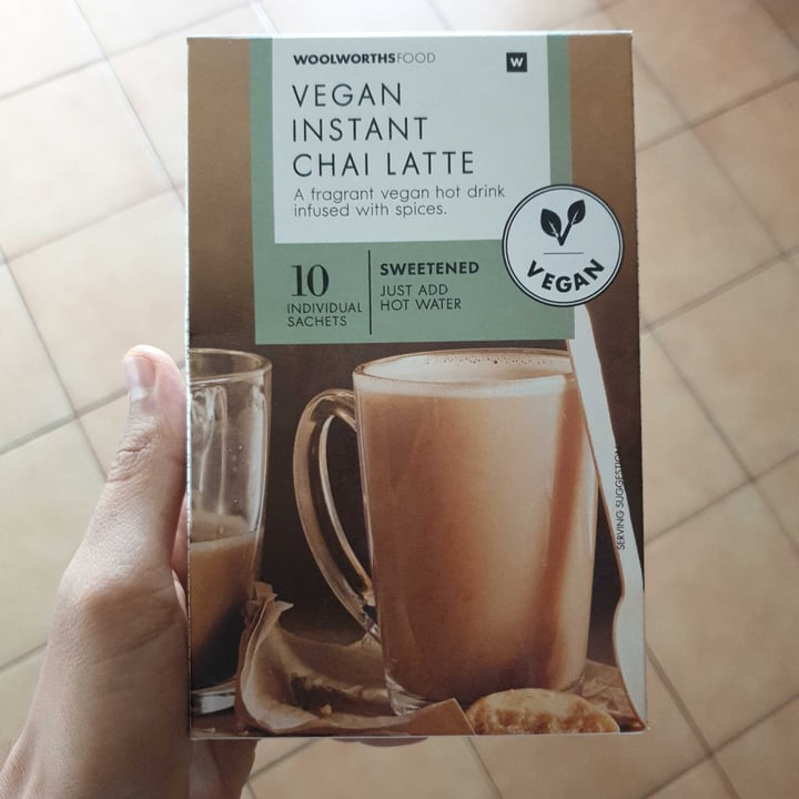 review photo of Woolworths Food Vegan Instant Chai Latte shared by @ricardojfmarques on 21 Nov 2020 - review
