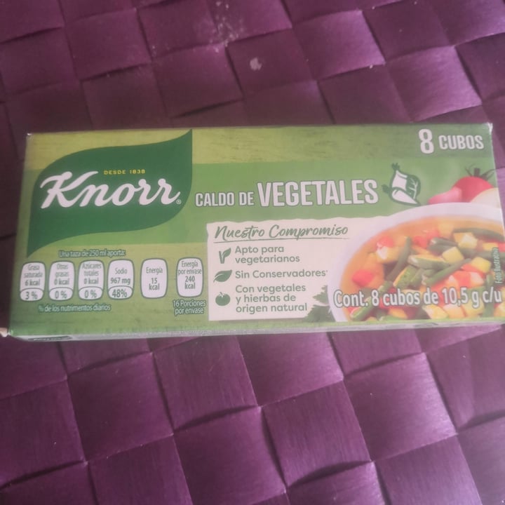 photo of Knorr Caldo De Vegetales shared by @stephani1 on  28 Dec 2020 - review