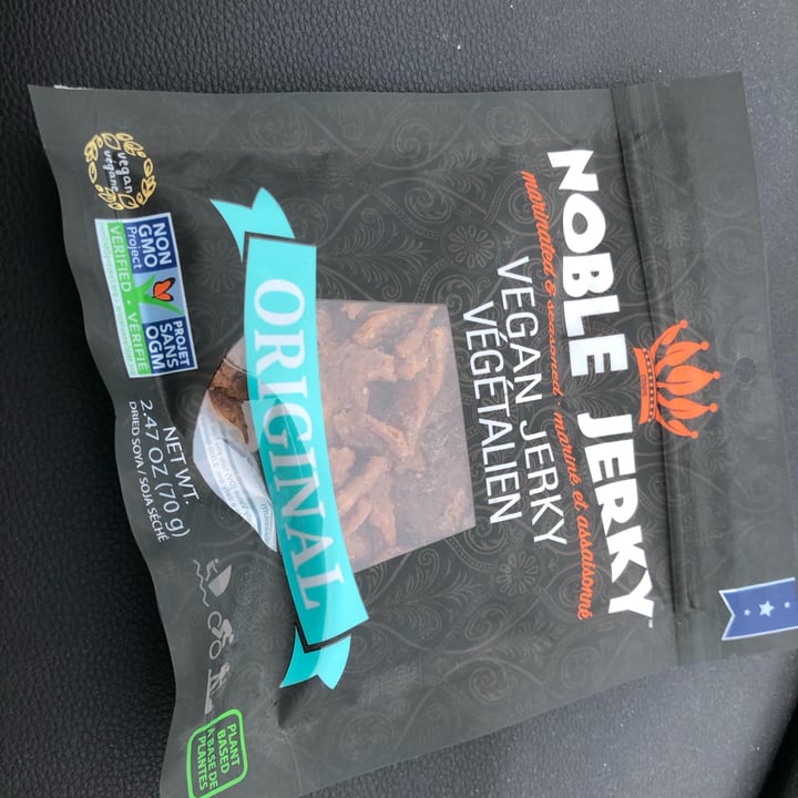 photo of Noble Jerky Vegan Jerky Original shared by @chaima1 on  29 Nov 2021 - review