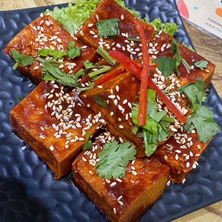 photo of The Boneless Kitchen Dubu Jorim (Spicy Pan Fried Tofu) shared by @hannahjtan on  15 Oct 2020 - review