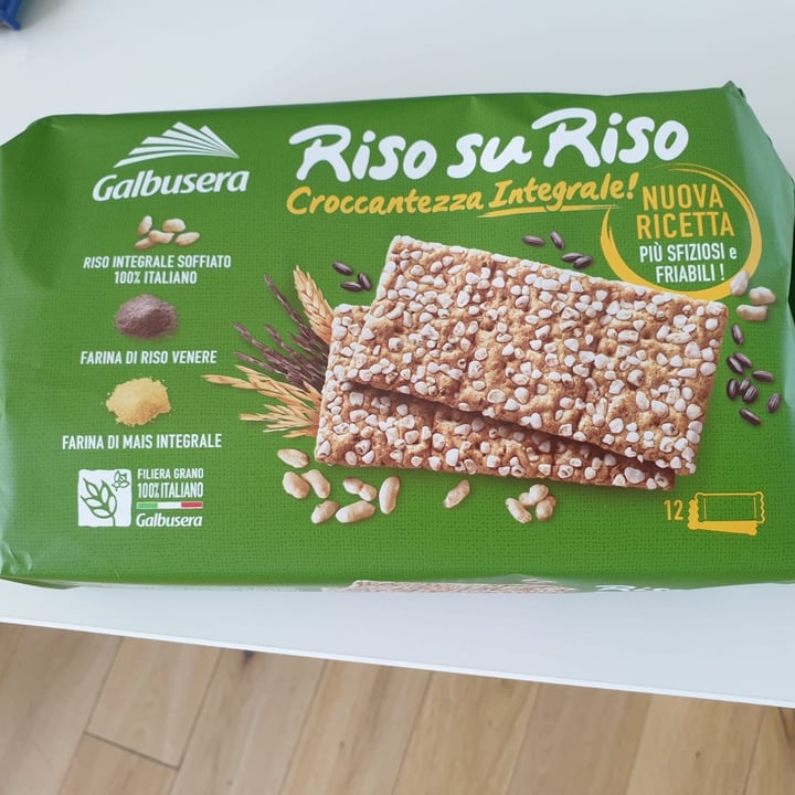 photo of Galbusera Cracker riso su riso Croccantezza Integrali shared by @pru69 on  26 May 2022 - review
