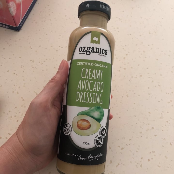 photo of Ozganics Creamy Avocado Dressing shared by @ginger-t on  10 Dec 2020 - review