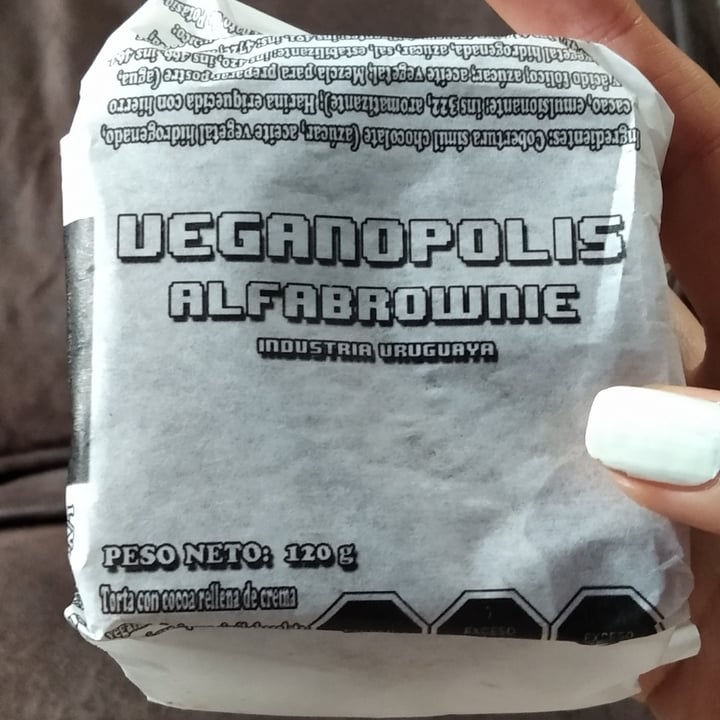photo of veganopolis Alfabrownie shared by @luciag on  09 Apr 2021 - review