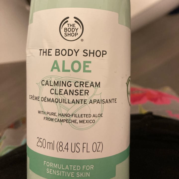 review photo of The Body Shop Aloe Calming Cream Cleanser shared by @moneyamiss on 30 Sep 2021 - review