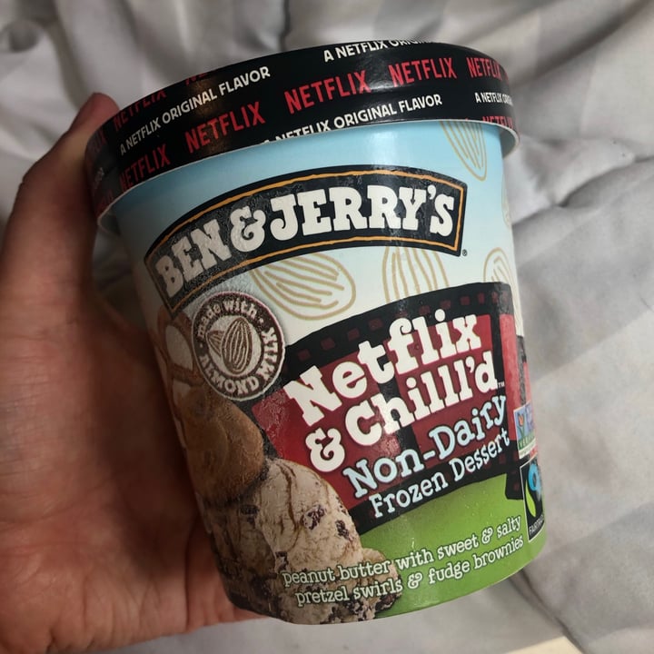 photo of Ben & Jerry's Netflix & Chilll'd Non-Dairy Frozen Dessert shared by @elijames on  26 May 2021 - review