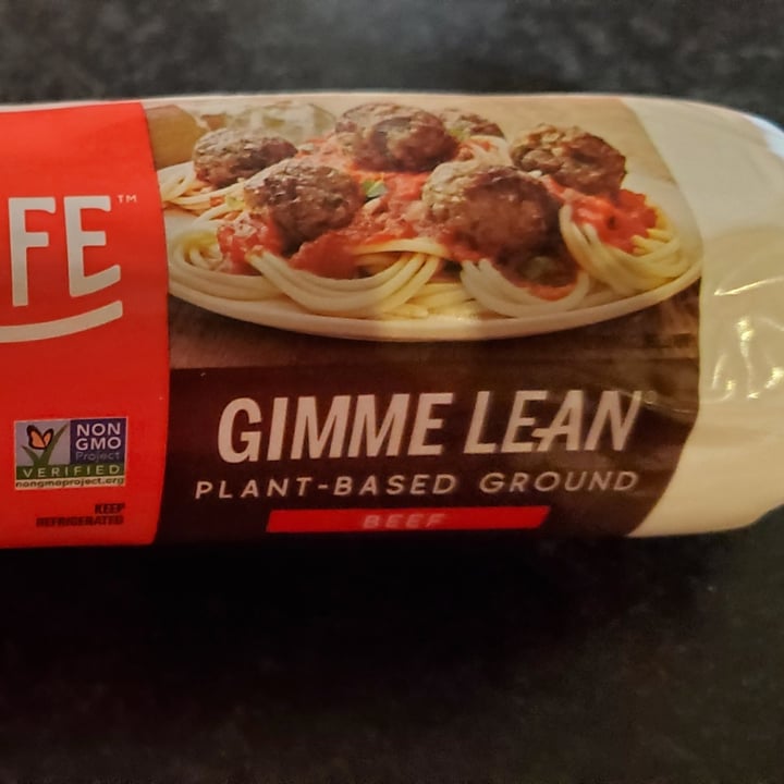 photo of Lightlife Gimme Lean Plant Based Ground Beef shared by @shb2f on  29 Apr 2020 - review