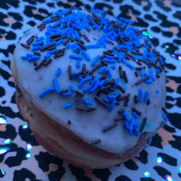 photo of Crave Doughnuts Cookie Monster shared by @fsshealth on  31 Oct 2021 - review