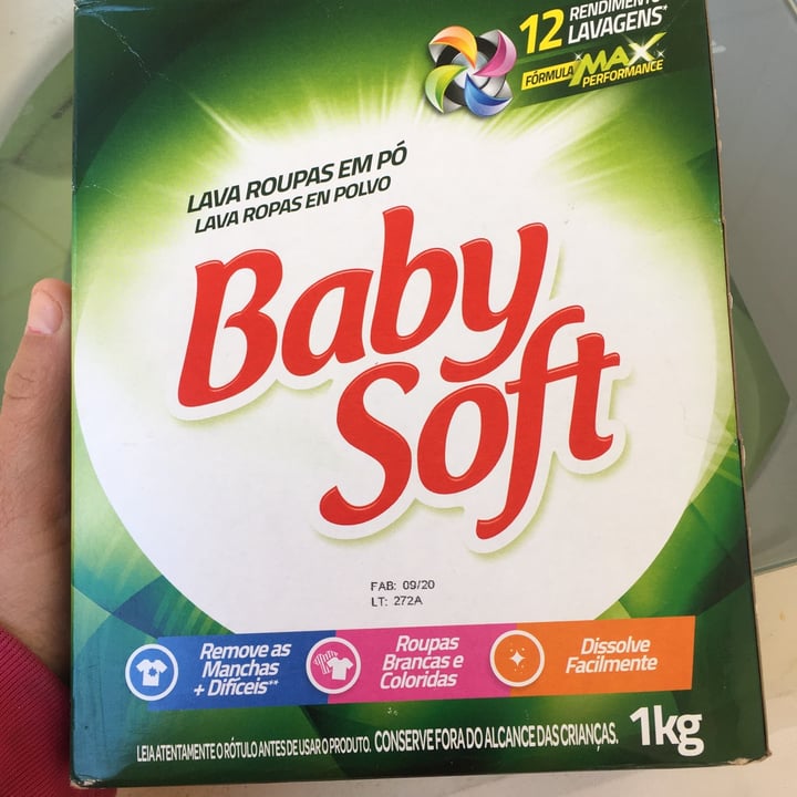 photo of Baby Soft Sabão em pó shared by @cremasco on  27 Jul 2021 - review