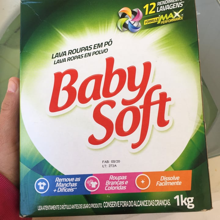 review photo of Baby Soft Sabão em pó shared by @cremasco on 27 Jul 2021 - review