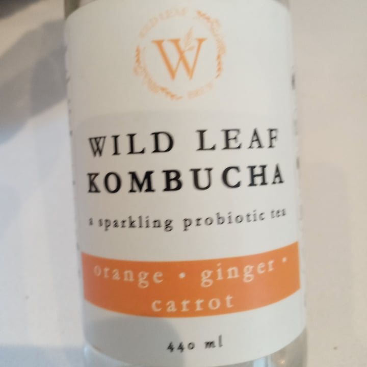 photo of Wild Leaf Kombucha Orange, Ginger And Carrot Kombucha shared by @fruitfulfig on  30 Nov 2021 - review