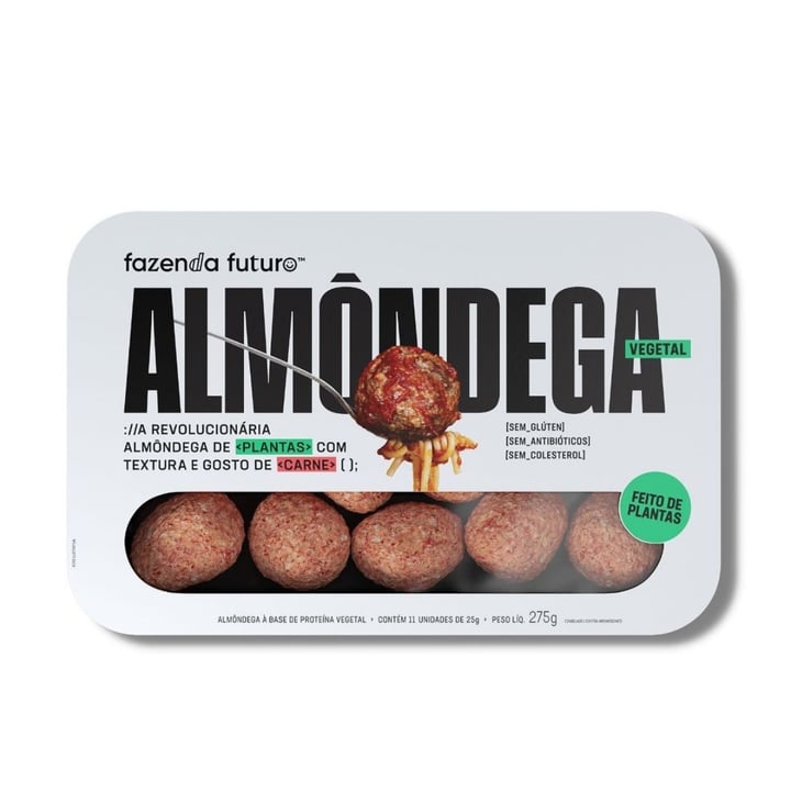 review photo of Fazenda Futuro - Future Farm Almôndega Vegetal shared by @elinemcs on 03 May 2022 - review