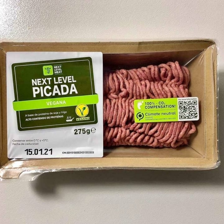review photo of Next Level Meat Next Level Minced Meat shared by @veganiandospain on 03 Aug 2021 - review