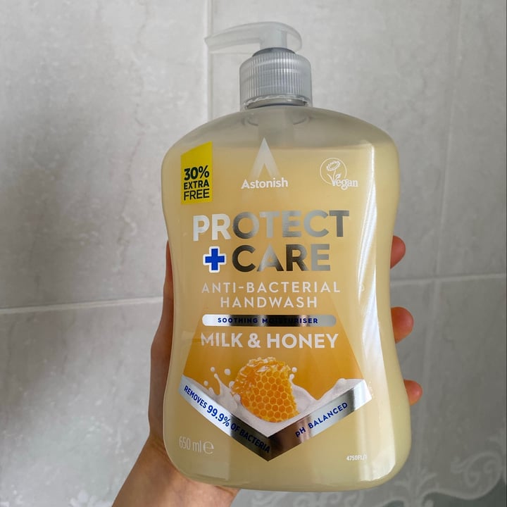 photo of Astonish Milk & Honey Protect & Care Antibacterial Handwash shared by @bethany0990 on  18 May 2021 - review