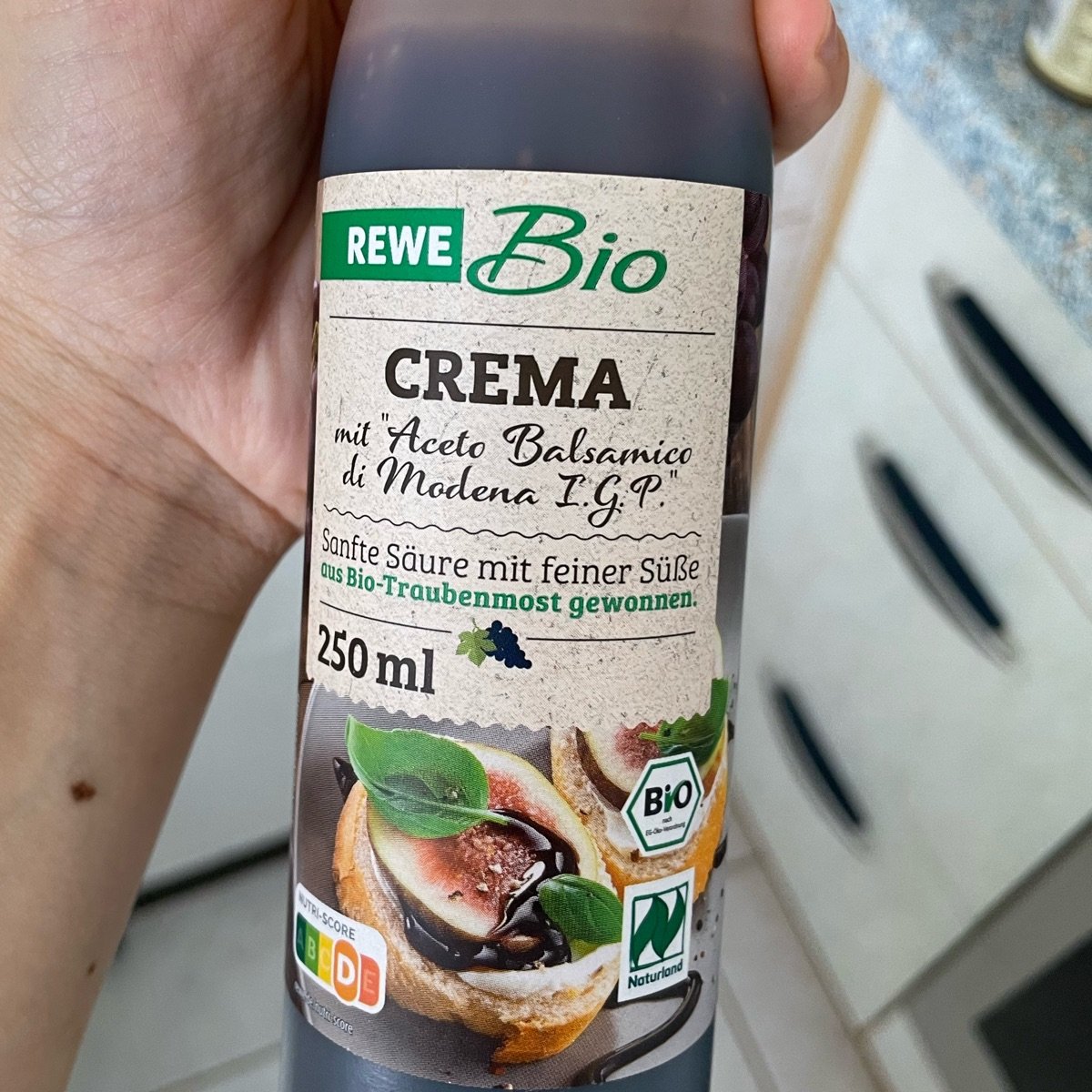 Crema di aceto balsamico di Modena IGP from Rewe Bio - Vegan Product ... Crema di aceto balsamico di Modena IGP from Rewe Bio - Vegan Product ...