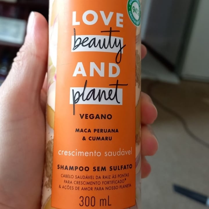 review photo of Love Beauty and Planet Shampoo vegano Maca Peruana & Cumaru shared by @lianajut on 22 Apr 2022 - review