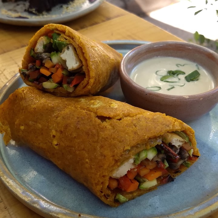 photo of Let it V - Vegan Sushi Burrito cajun shared by @julipb on  07 Feb 2021 - review